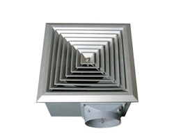 BLD Series low noise ceiling type square ventilator