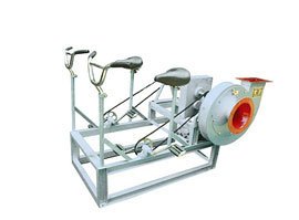 DJF-1 Type a electric and pedal-driven blower